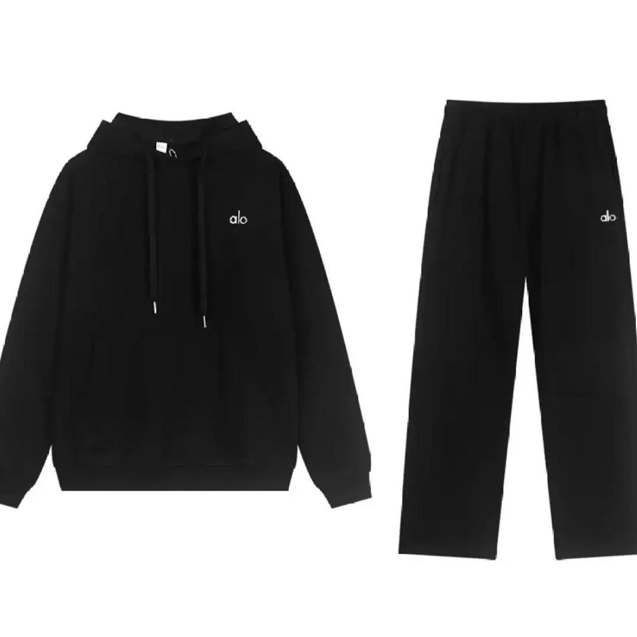 Mens Black Alo Yoga Set